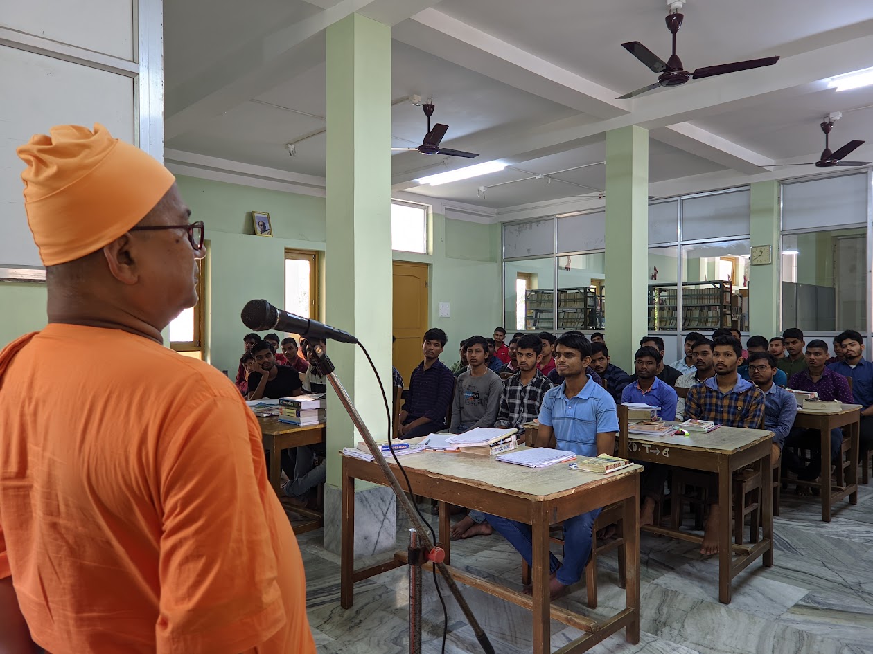 Students in coaching class at Kenduadihi Sevashrama